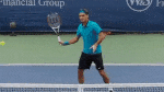 tennis forehand volley
