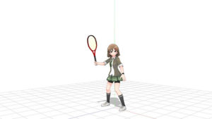 tennis volley