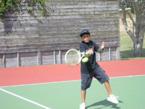 tennis forehand stroke