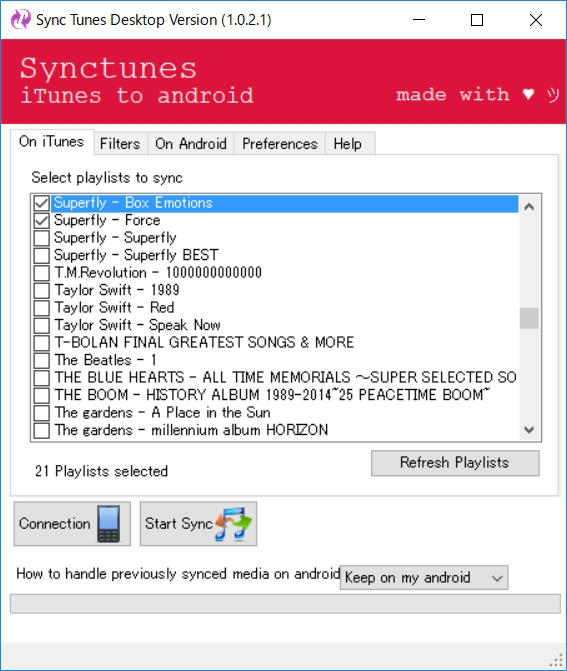 Synctunes
