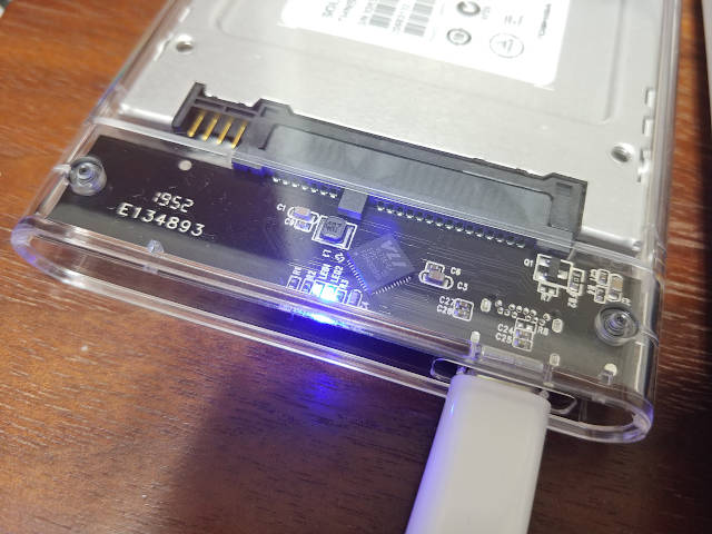 ORICO 2.5インチ USB-C HDD / SSDケース